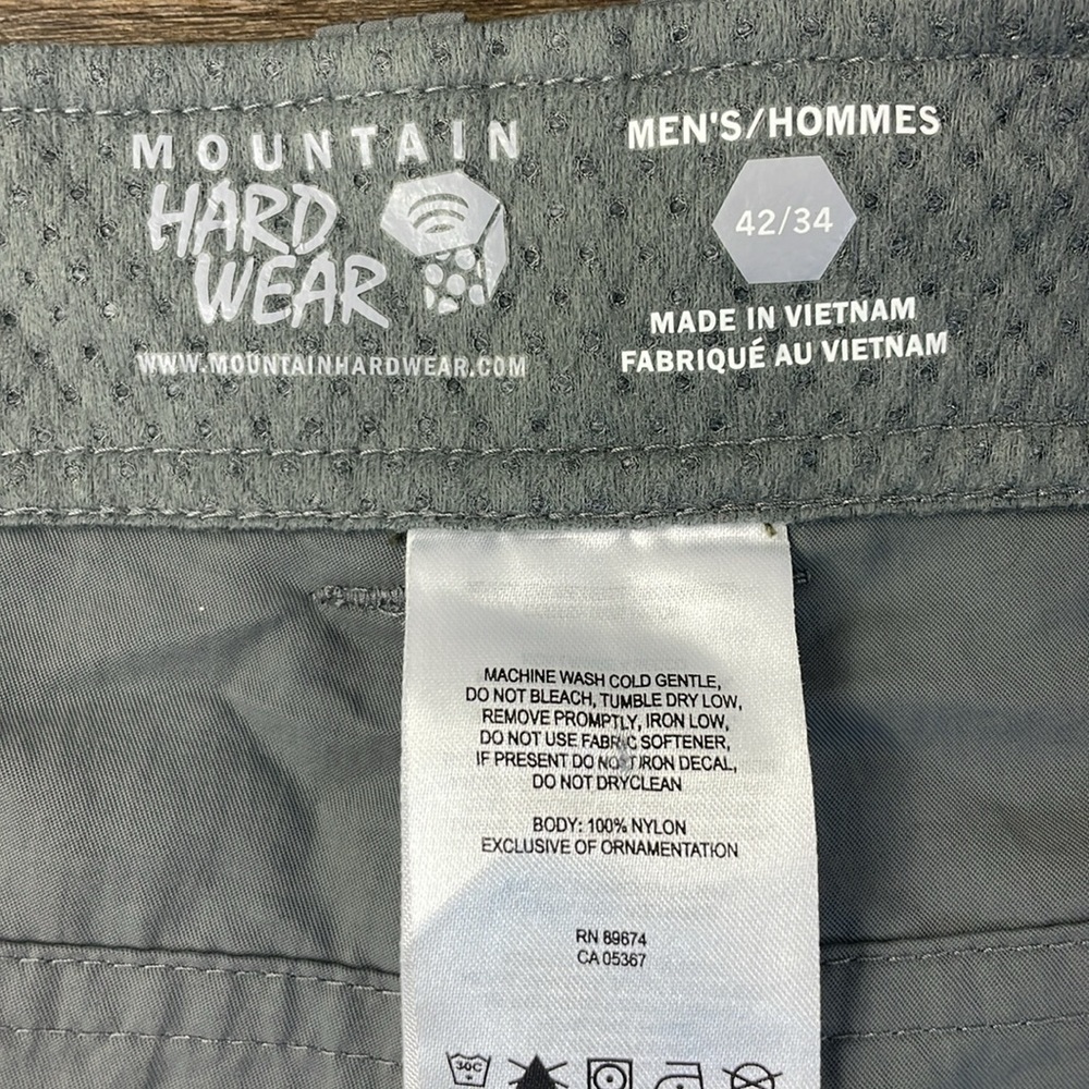 Mountain Hardwear Men's Cargo Pants in Gray - Picture 3 of 12